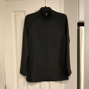 Cali Active Women's Black Zip-Up Athletic Jacket Size Large